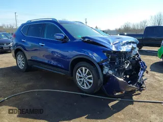 2018 Nissan Rogue SV with VIN KNMAT2MT6JP536679, listed as a IAAI auction lot 41883630 with 87,522 mi miles and . Bid and sale history available at carsss.com. Image 1.