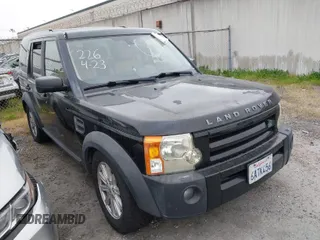 2007 Land Rover LR3 SE with VIN SALAE25487A420616, listed as a IAAI auction lot 42014760 with 168,914 mi miles. Bid and sale history available at carsss.com. Image 1.