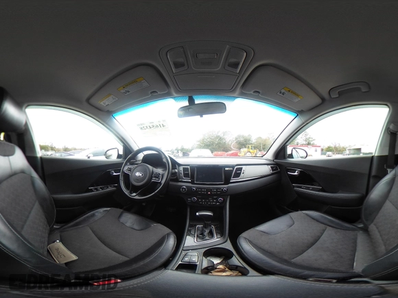 2017 Kia Niro Touring Launch Edition with VIN KNDCC3LC6H5055398, listed as a IAAI auction lot 41654328 with 172,314 mi miles. Bid and sale history available at carsss.com. Image 19.