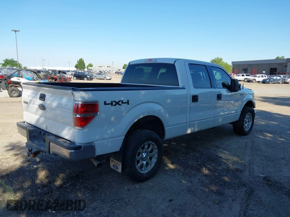 2014 Ford F-150 XL with VIN 1FTFW1ET9EFB85445, listed as a IAAI auction lot 41931625 with 142,400 mi miles and . Bid and sale history available at DreamBid. Image 4.