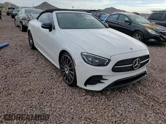 2023 Mercedes-Benz E-Class E 450 with VIN W1K1K5JB9PF205020, listed as a Copart auction lot 68322994 with 4,606 mi miles and Salvage Title. Bid and sale history available at carsss.com. Image 10.