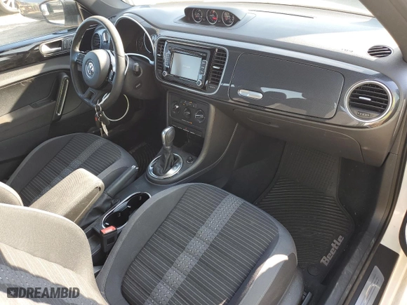 2012 Volkswagen Beetle 2.0T Turbo w/Sun/Sound with VIN 3VWV67AT5CM658403, listed as a Copart auction lot 71611614 with 10,878 mi miles and Salvage Title. Bid and sale history available at carsss.com. Image 8.