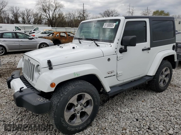 2016 Jeep Wrangler Sahara with VIN 1C4AJWBG5GL157885, listed as a Copart auction lot 51100655 with 73,090 mi miles and Salvage title. Bid and sale history available at DreamBid. Image 1.