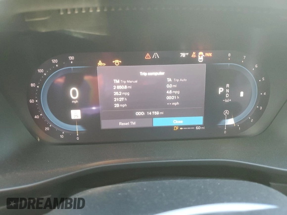 2024 Volvo XC40 Plus Bright Theme with VIN YV4L12UE7R2275603, listed as a Copart auction lot 48047005 with 14,759 mi miles and Salvage Title. Bid and sale history available at carsss.com. Image 9.