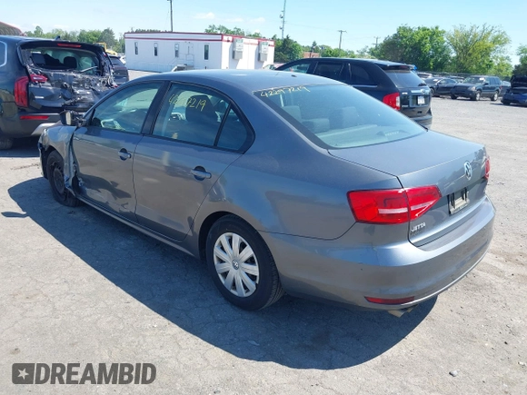 2015 Volkswagen Jetta S with VIN 3VW2K7AJ3FM317437, listed as a IAAI auction lot 42297219 with 89,204 mi miles and . Bid and sale history available at DreamBid. Image 3.