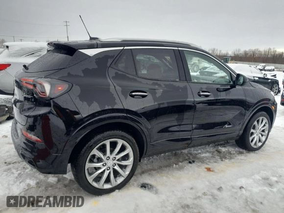 2024 Buick Encore GX Avenir with VIN KL4AMGSL9RB018114, listed as a Copart auction lot 41372405 with 1,489 mi miles and Clean title. Bid and sale history available at DreamBid. Image 3.