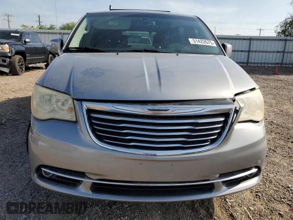 2013 Chrysler Town & Country Touring with VIN 2C4RC1BG2DR775295, listed as a Copart auction lot 51422675 with 179,523 mi miles and Salvage Title. Bid and sale history available at carsss.com. Image 5.