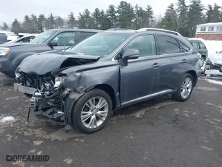 2012 Lexus RX 450h with VIN JTJBC1BA0C2435425, listed as a IAAI auction lot 41554888 with 1 mi miles. Bid and sale history available at carsss.com. Image 19.