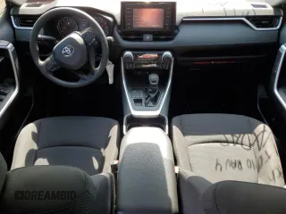 2019 Toyota RAV4 LE with VIN JTMF1RFV6KD503302, listed as a Copart auction lot 62384955 with 77,703 mi miles and Salvage title. Bid and sale history available at DreamBid. Image 8.