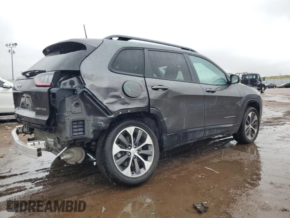 2022 Jeep Cherokee Limited с VIN 1C4PJMDN2ND529362, выставлен на аукционе Copart как лот 55704145 с пробегом 24 950 миль миль и Списание • Salvage title. История ставок и продаж доступна на DreamBid. Изображение 3.