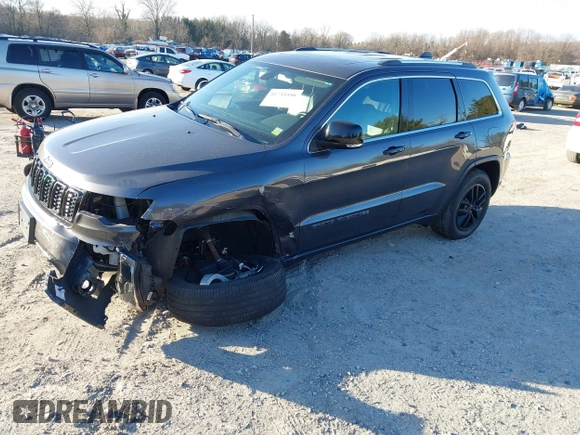 2021 Jeep Grand Cherokee 80th Anniversary z VIN 1C4RJFBG5MC737412, wystawiony jako IAAI lot #41753550 z przebiegiem 54 921 mil mil oraz . Historia ofert i sprzedaży dostępna na DreamBid. Obrazek 2.