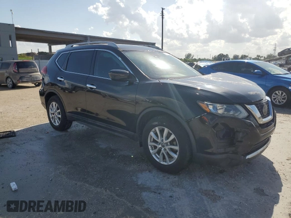 2019 Nissan Rogue S with VIN 5N1AT2MT7KC714345, listed as a Copart auction lot 51384485 with 70,719 mi miles and Non Repairable. Bid and sale history available at carsss.com. Image 4.