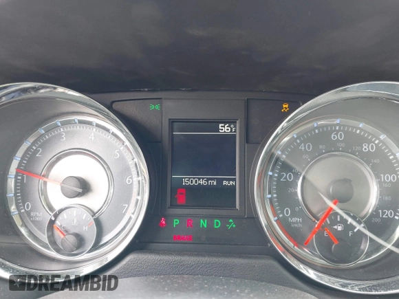 2014 Chrysler Town & Country Touring with VIN 2C4RC1BGXER123977, listed as a IAAI auction lot 42047133 with 150,046 mi miles. Bid and sale history available at carsss.com. Image 7.