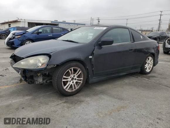 2006 Acura RSX z VIN JH4DC53836S018592, wystawiony jako Copart lot #59704455 z przebiegiem 169 353 mil mil oraz Szkoda całkowita • Salvage title. Historia ofert i sprzedaży dostępna na DreamBid. Obrazek 1.