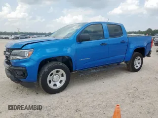 2022 Chevrolet Colorado 2WD Work Truck z VIN 1GCGSBEA0N1320488, wystawiony jako Copart lot #60098305 z przebiegiem 65 119 mil mil oraz Szkoda całkowita • Salvage title. Historia ofert i sprzedaży dostępna na DreamBid. Obrazek 1.