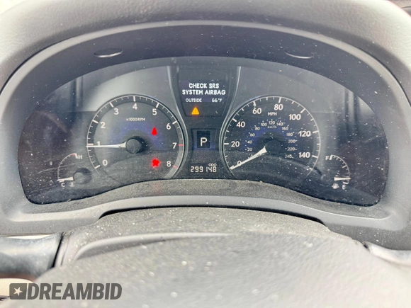 2010 Lexus RX 350 with VIN 2T2BK1BA9AC058738, listed as a Copart auction lot 63950045 with 299,148 mi miles and Clean title. Bid and sale history available at DreamBid. Image 8.