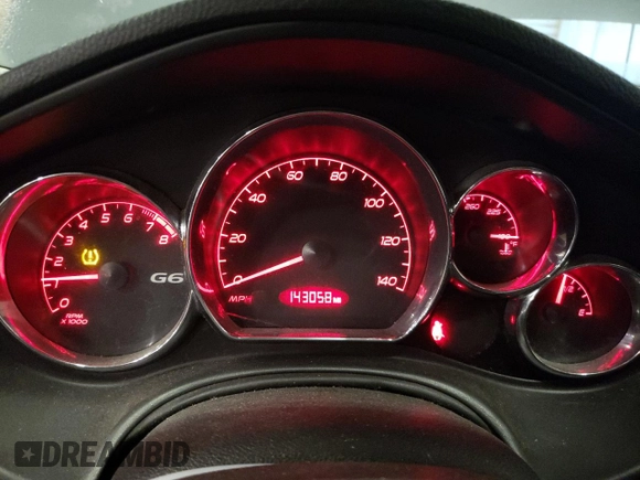 2008 Pontiac G6 z VIN 1G2ZG57B084103452, wystawiony jako Copart lot #59618015 z przebiegiem 143 058 mil mil oraz Szkoda całkowita • Salvage title. Historia ofert i sprzedaży dostępna na DreamBid. Obrazek 9.