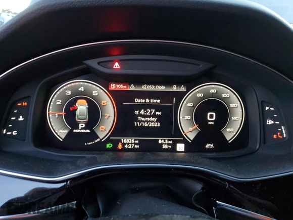 2020 Audi Q8 Premium Plus with VIN WA1BVAF10LD004430, listed as a Copart auction lot 76661403 with 16,826 mi miles. Bid and sale history available at carsss.com. Image 9.