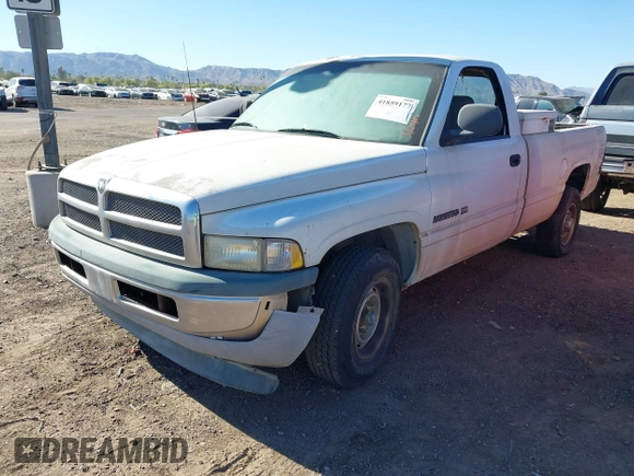 1999 Dodge Ram 2500 with VIN 3B7KC26Z4XM501014, listed as a IAAI auction lot 41859177 with 164,277 mi miles. Bid and sale history available at carsss.com. Image 2.