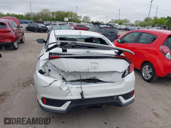 2018 Honda Civic Si z VIN 2HGFC3A59JH756468, wystawiony jako IAAI lot #42220690 z przebiegiem 80 526 mil mil oraz . Historia ofert i sprzedaży dostępna na DreamBid. Obrazek 16.