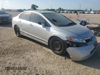 2006 Honda Civic LX with VIN 1HGFA165X6L108411, listed as a Copart auction lot 52946325 with 240,984 mi miles and Salvage Title. Bid and sale history available at DreamBid. Image 4.