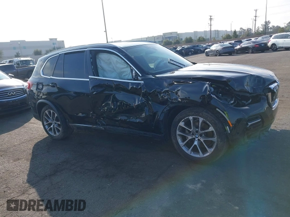2022 BMW X5 sDrive40i with VIN 5UXCR4C02N9N19154, listed as a IAAI auction lot 41614568 with 1 mi miles. Bid and sale history available at carsss.com. Image 6.