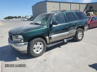 2002 GMC Yukon SLT with VIN 1GKEC13Z72J252553, listed as a Copart auction lot 75914064 with 0 mi miles and Salvage Title. Bid and sale history available at carsss.com. Image 1.