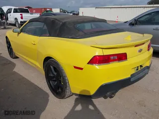 2014 Chevrolet Camaro LT with VIN 2G1FB3D36E9312209, listed as a IAAI auction lot 42098142 with 158,090 mi miles. Bid and sale history available at carsss.com. Image 3.