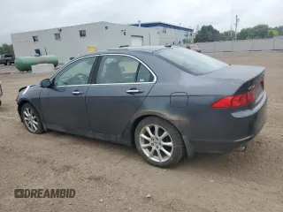 2007 Acura TSX with VIN JH4CL968X7C009091, listed as a Copart auction lot 60789755 with 303,504 mi miles and Salvage title. Bid and sale history available at DreamBid. Image 2.
