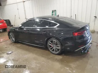 2018 Audi S5 Sportback Prestige z VIN WAUC4CF53JA063897, wystawiony jako Copart lot #44948495 z przebiegiem 92 370 mil mil oraz Tytuł czysty. Historia ofert i sprzedaży dostępna na DreamBid. Obrazek 2.