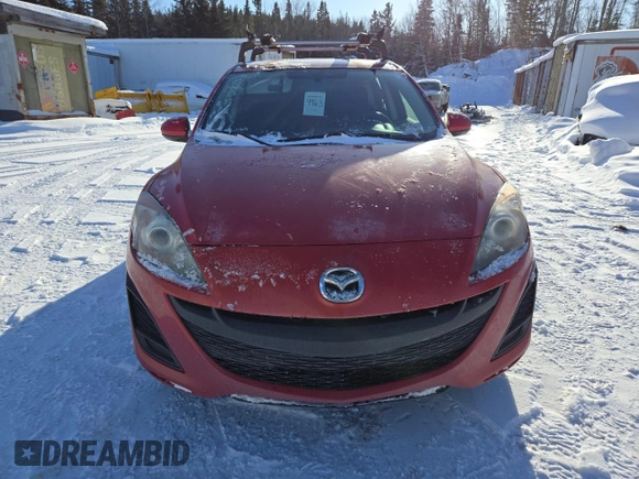 2011 Mazda 3 GX with VIN JM1BL1KF7B1900768, listed as a Copart auction lot 42123295 with 213,560 mi miles and Salvage Title. Bid and sale history available at carsss.com. Image 5.