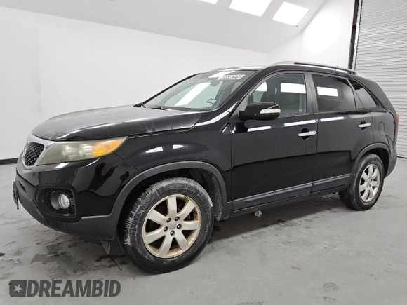 2012 Kia Sorento LX with VIN 5XYKT3A67CG228872, listed as a Copart auction lot 46606225 with 109,989 mi miles and Clean Title. Bid and sale history available at DreamBid. Image 1.