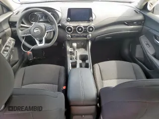 2024 Nissan Sentra SV with VIN 3N1AB8CV1RY278383, listed as a Copart auction lot 58337135 with 9,698 mi miles and Salvage title. Bid and sale history available at DreamBid. Image 8.