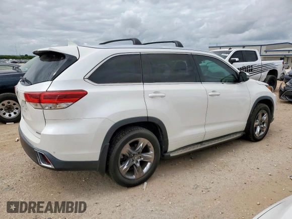 2019 Toyota Highlander Limited with VIN 5TDYZRFH5KS291167, listed as a Copart auction lot 62965055 with 136,801 mi miles and Clean title. Bid and sale history available at DreamBid. Image 3.