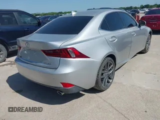 2016 Lexus IS 350 with VIN JTHCE1D25G5011412, listed as a IAAI auction lot 42013644 with 31,111 mi miles. Bid and sale history available at carsss.com. Image 4.