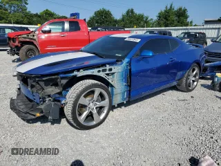 2018 Chevrolet Camaro 2SS z VIN 1G1FH1R71J0189681, wystawiony jako Copart lot #58822845 z przebiegiem 155 422 mil mil oraz Szkoda całkowita • Salvage title. Historia ofert i sprzedaży dostępna na DreamBid. Obrazek 1.