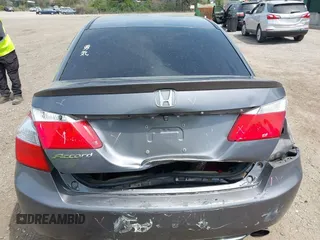 2014 Honda Accord Sedan LX with VIN 1HGCR2F33EA306435, listed as a IAAI auction lot 42124792 with 136,522 mi miles. Bid and sale history available at carsss.com. Image 6.