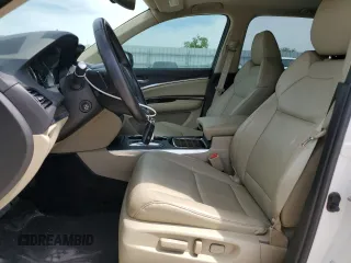2018 Acura MDX Technology with VIN 5J8YD4H57JL000142, listed as a Copart auction lot 54399715 with 82,776 mi miles and Salvage title. Bid and sale history available at DreamBid. Image 7.