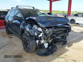 2024 Kia Sportage SX-Prestige with VIN 5XYK53DF7RG145540, listed as a IAAI auction lot 40186587 with 13,594 mi miles and . Bid and sale history available at carsss.com. Image 1.
