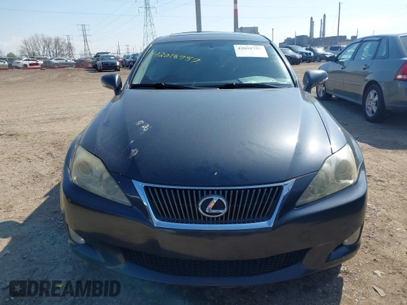 2009 Lexus IS 250 with VIN JTHCK262695031375, listed as a IAAI auction lot 42018757 with 170,000 mi miles and . Bid and sale history available at DreamBid. Image 12.