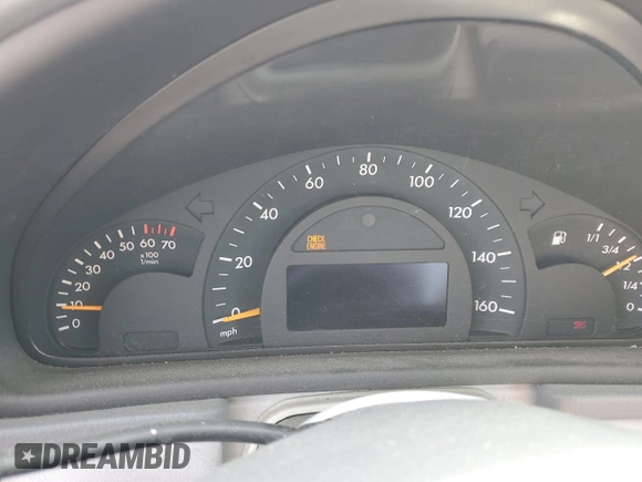 2003 Mercedes-Benz C 230 Kompressor with VIN WDBRF40J93F369431, listed as a Copart auction lot 75029414 with Not Provided miles and Salvage Title. Bid and sale history available at DreamBid. Image 9.
