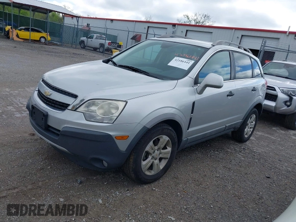 2013 Chevrolet Captiva Sport LS with VIN 3GNAL2EKXDS606686, listed as a IAAI auction lot 42186441 with 129,815 mi miles and . Bid and sale history available at carsss.com. Image 2.