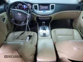 2011 Hyundai Genesis with VIN KMHGC4DF9BU140454, listed as a Copart auction lot 49288325 with 157,544 mi miles and Salvage Title. Bid and sale history available at DreamBid. Image 8.