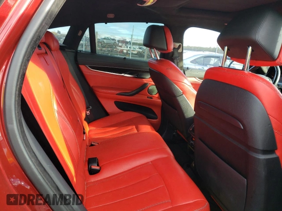 2016 BMW X6 xDrive35i with VIN 5UXKU2C54G0N82015, listed as a Copart auction lot 44609933 with 124,746 mi miles. Bid and sale history available at carsss.com. Image 10.