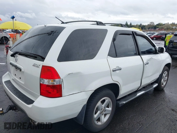 2002 Acura MDX with VIN 2HNYD18282H537033, listed as a IAAI auction lot 41965507 with Not Provided miles. Bid and sale history available at carsss.com. Image 6.