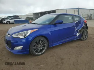 2013 Hyundai Veloster RE:MIX with VIN KMHTC6AD2DU160478, listed as a Copart auction lot 49934565 with 120,700 mi miles and Salvage Title. Bid and sale history available at carsss.com. Image 1.