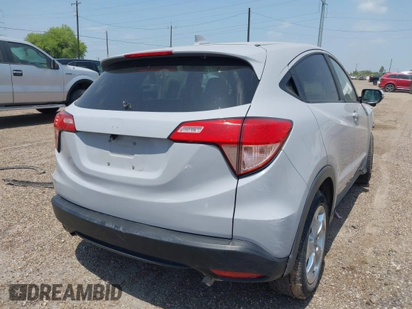 2016 Honda HR-V EX with VIN 3CZRU5H5XGM703809, listed as a IAAI auction lot 41937403 with Not Provided miles and . Bid and sale history available at DreamBid. Image 4.