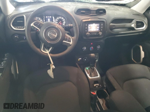 2018 Jeep Renegade Sport with VIN ZACCJBAB5JPG99448, listed as a Copart auction lot 48458525 with 62,331 mi miles and Salvage Title. Bid and sale history available at DreamBid. Image 8.
