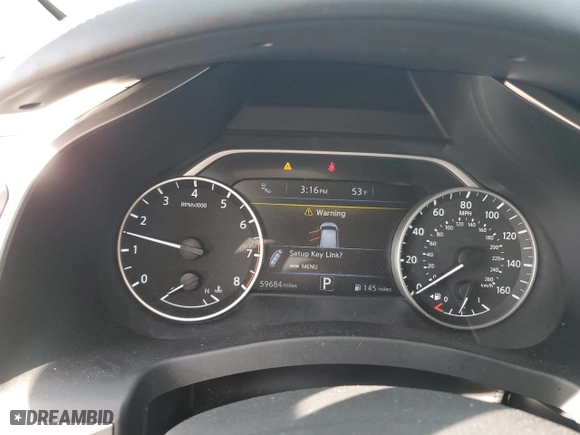 2017 Nissan Murano S with VIN 5N1AZ2MH1HN164633, listed as a Copart auction lot 48660005 with 59,684 mi miles and Salvage Title. Bid and sale history available at carsss.com. Image 9.