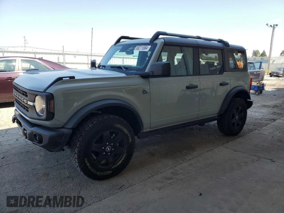 2023 Ford Bronco with VIN 1FMDE5BH7PLB10308, listed as a Copart auction lot 68211584 with 32,685 mi miles and Salvage Title. Bid and sale history available at DreamBid. Image 1.